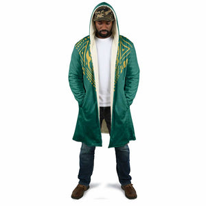 Afro-Jamaicans Tribal Custom Football Cloak Green Style