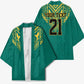 Afro-Jamaicans Tribal Custom Football Kimono Green Style