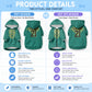 Afro-Jamaicans Tribal Custom Football Pet Hoodie Green Style