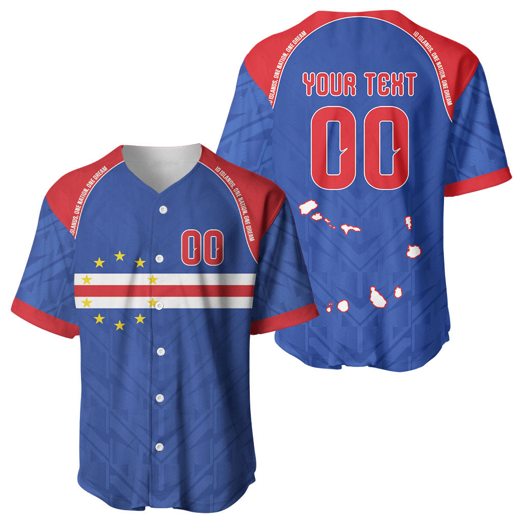 Cape Verde Atlantic Stars Custom Baseball Jersey Football 2026 Supporter