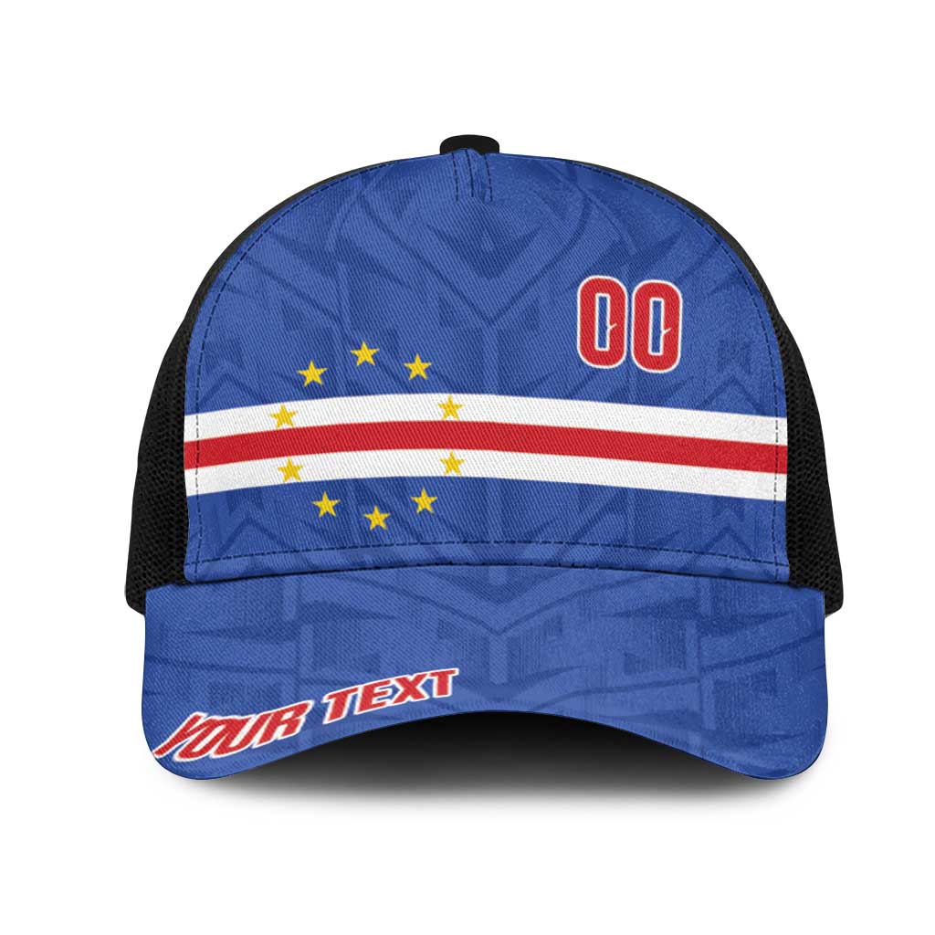 Cape Verde Atlantic Stars Personalized Baseball Net Cap Football 2026 Supporter