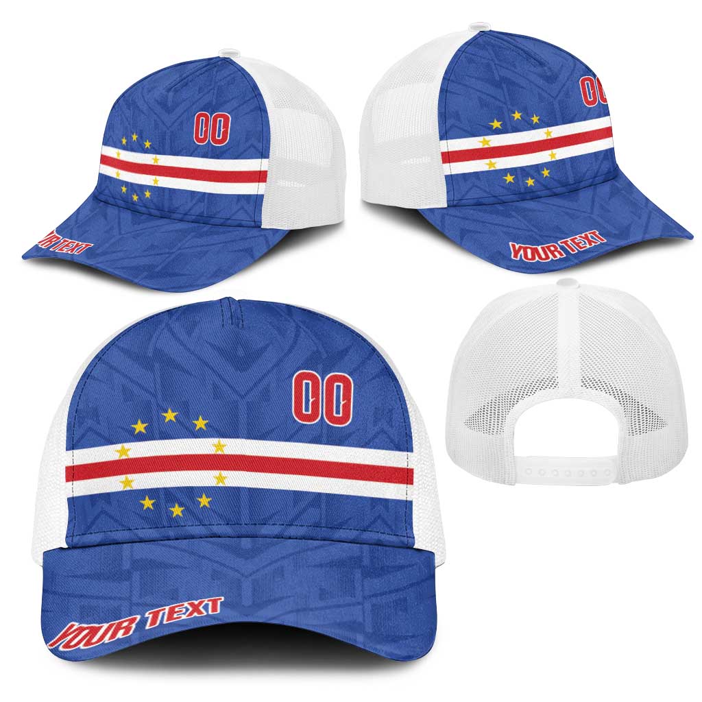 Cape Verde Atlantic Stars Personalized Baseball Net Cap Football 2026 Supporter