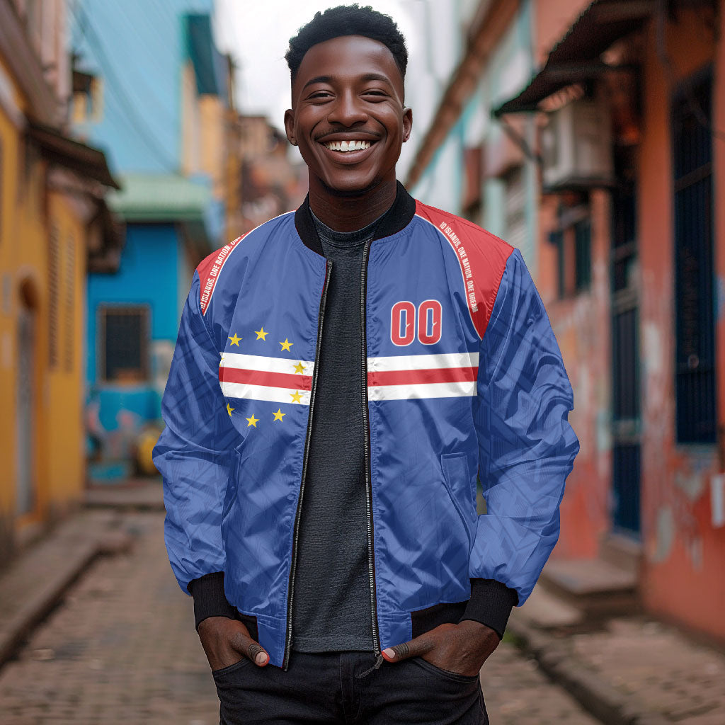 Cape Verde Atlantic Stars Custom Bomber Jacket Football 2026 Supporter