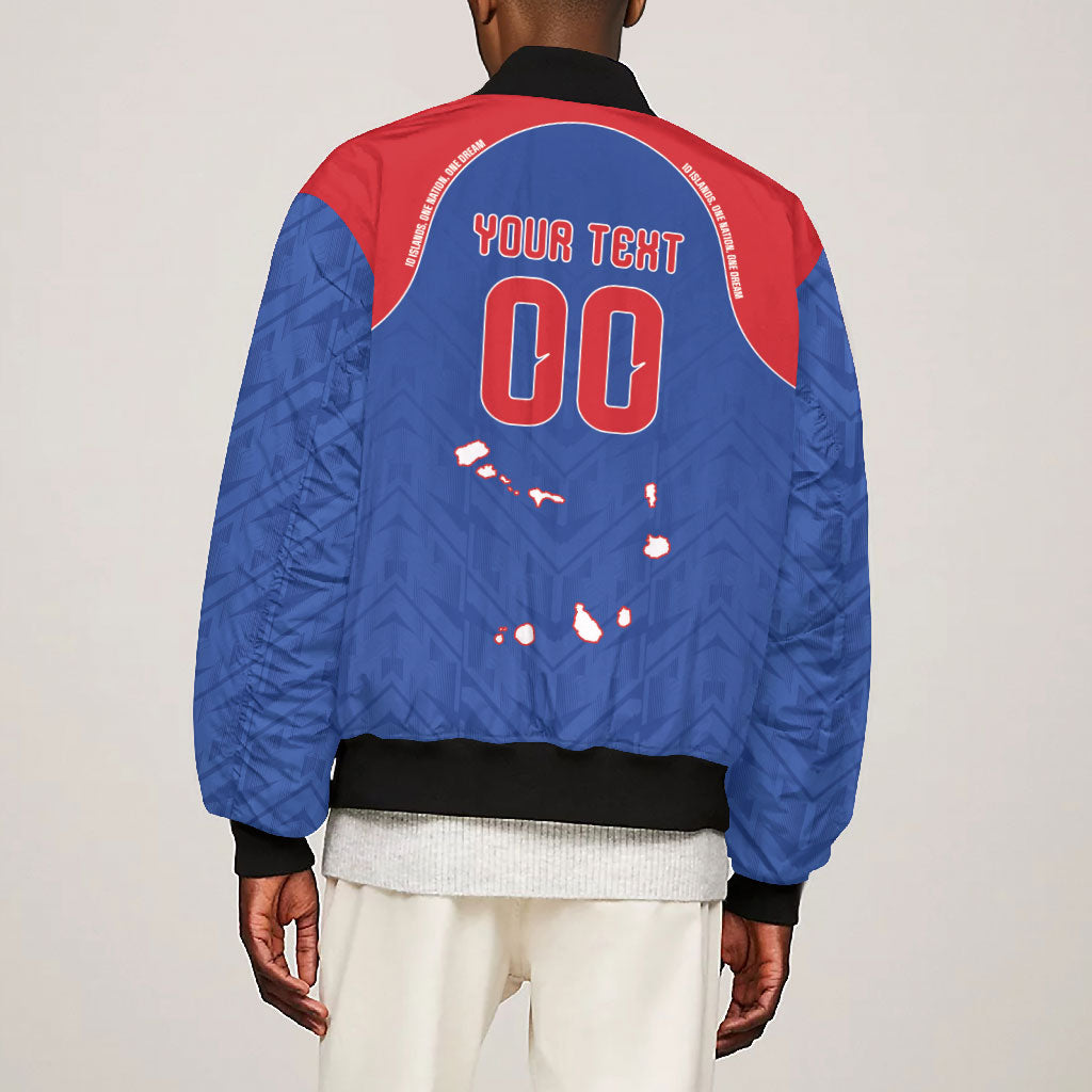 Cape Verde Atlantic Stars Custom Bomber Jacket Football 2026 Supporter