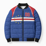 Cape Verde Atlantic Stars Custom Bomber Puffer Jacket Football 2026 Supporter