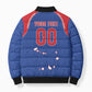 Cape Verde Atlantic Stars Custom Bomber Puffer Jacket Football 2026 Supporter