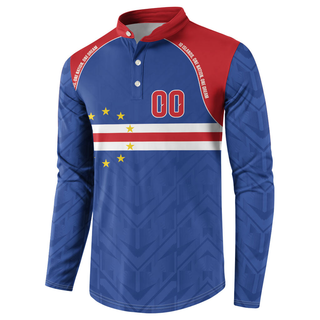 Cape Verde Atlantic Stars Custom Button Sweatshirt Football 2026 Supporter