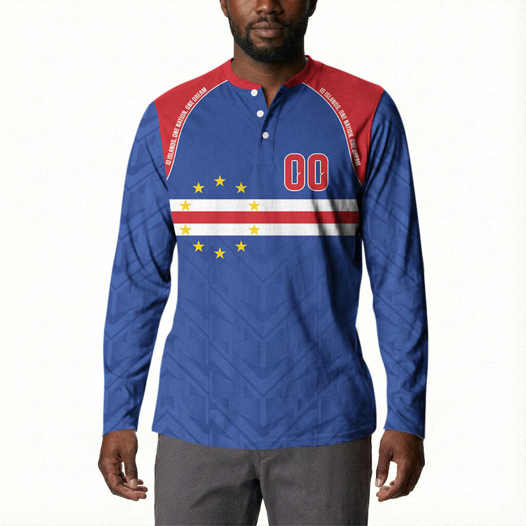 Cape Verde Atlantic Stars Custom Button Sweatshirt Football 2026 Supporter