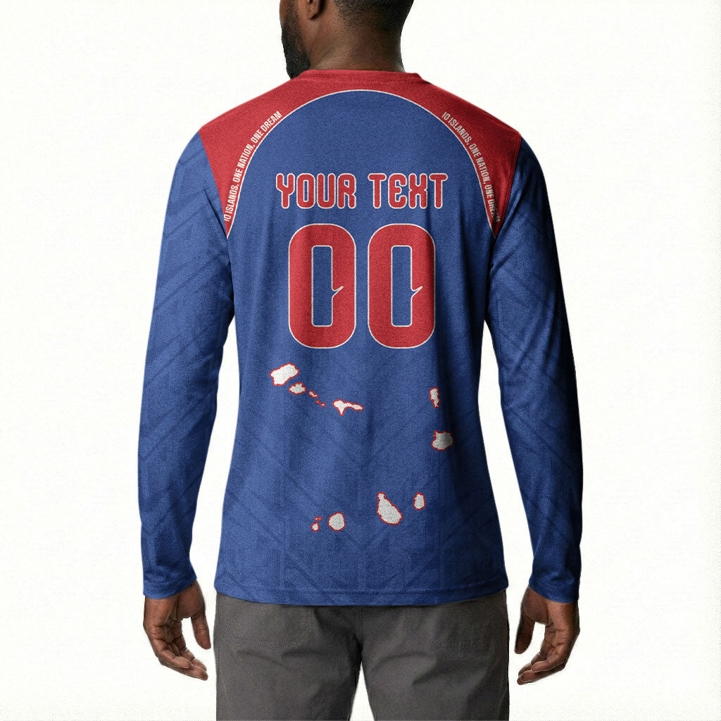 Cape Verde Atlantic Stars Custom Button Sweatshirt Football 2026 Supporter