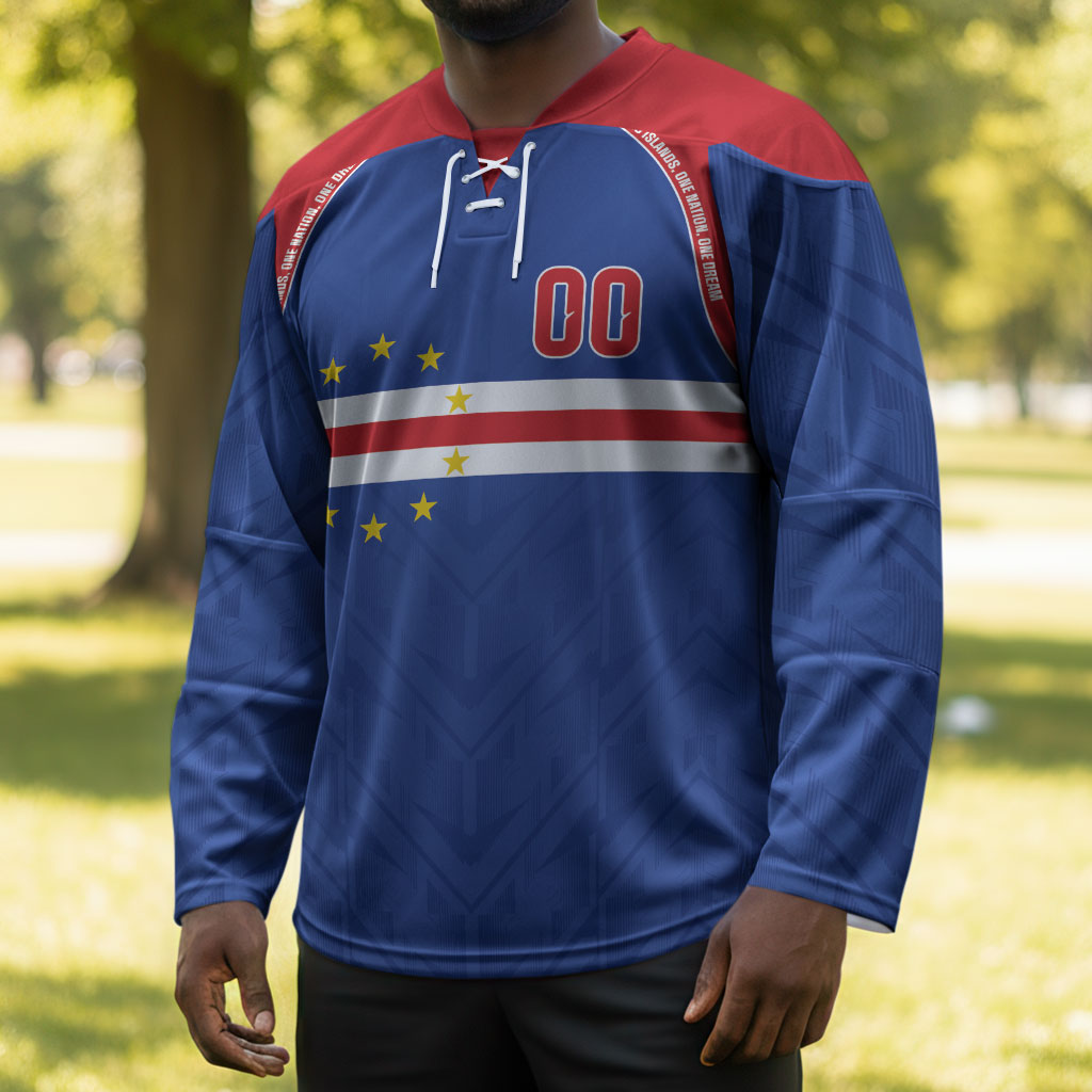 Cape Verde Atlantic Stars Custom Hockey Jersey Football 2026 Supporter