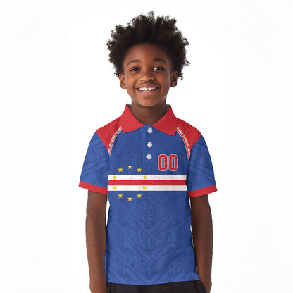 Cape Verde Atlantic Stars Custom Kid Polo Shirt Football 2026 Supporter