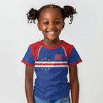 Cape Verde Atlantic Stars Custom Kid T shirt Football 2026 Supporter