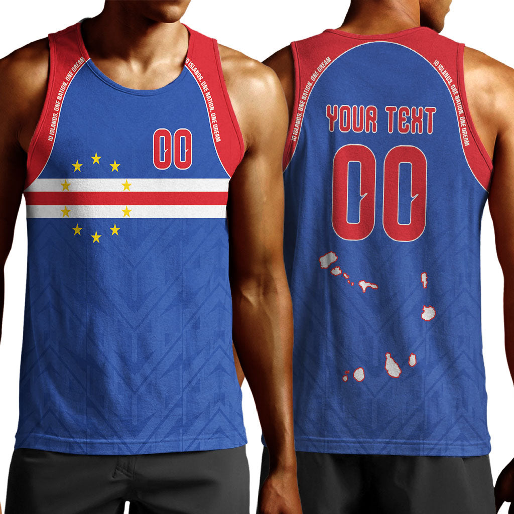Cape Verde Atlantic Stars Custom Men Tank Top Football 2026 Supporter