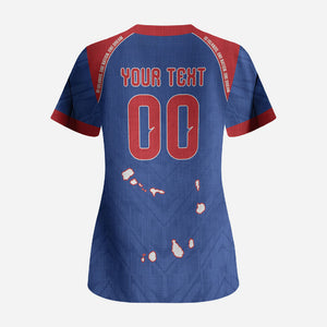 Cape Verde Atlantic Stars Custom Scrub Top Football 2026 Supporter