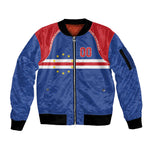 Cape Verde Atlantic Stars Custom Sleeve Zip Bomber Jacket Football 2026 Supporter