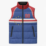 Cape Verde Atlantic Stars Custom Sleeveless Puffer Jacket Football 2026 Supporter