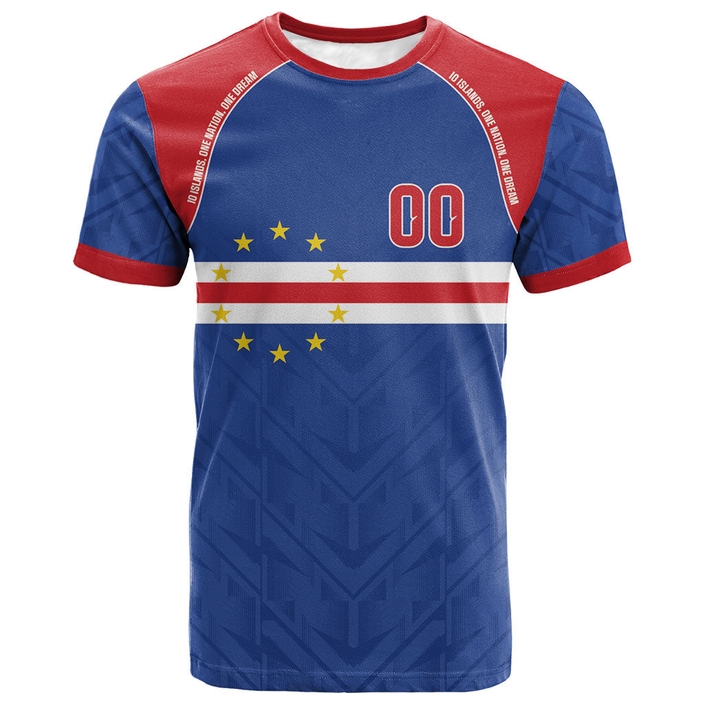 Cape Verde Atlantic Stars Custom T shirt Football 2026 Supporter