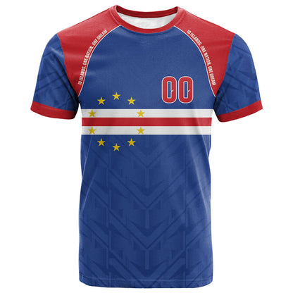 Cape Verde Atlantic Stars Custom T shirt Football 2026 Supporter