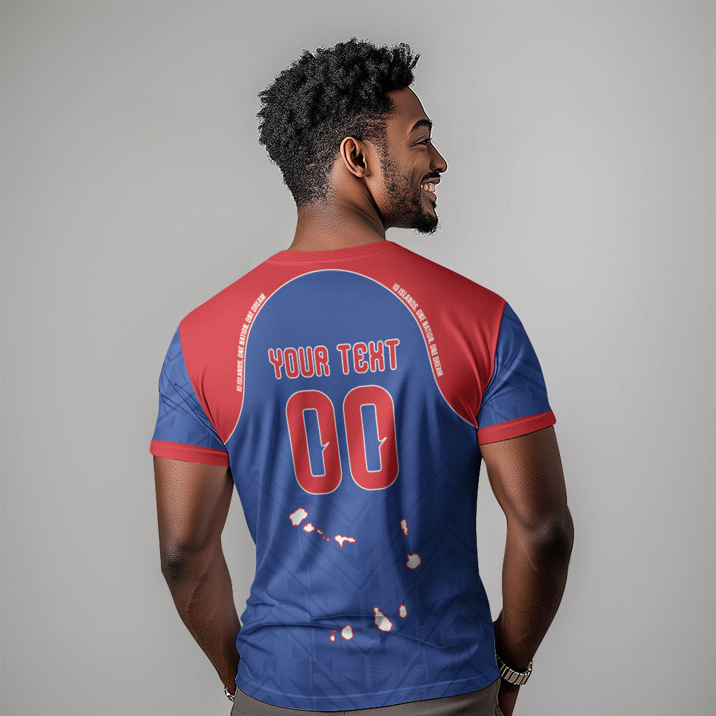 Cape Verde Atlantic Stars Custom T shirt Football 2026 Supporter
