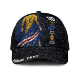Cape Verde Goalkeeper Personalized Baseball Net Cap 40 Years Old 27 Shots Zero Goals Vintage