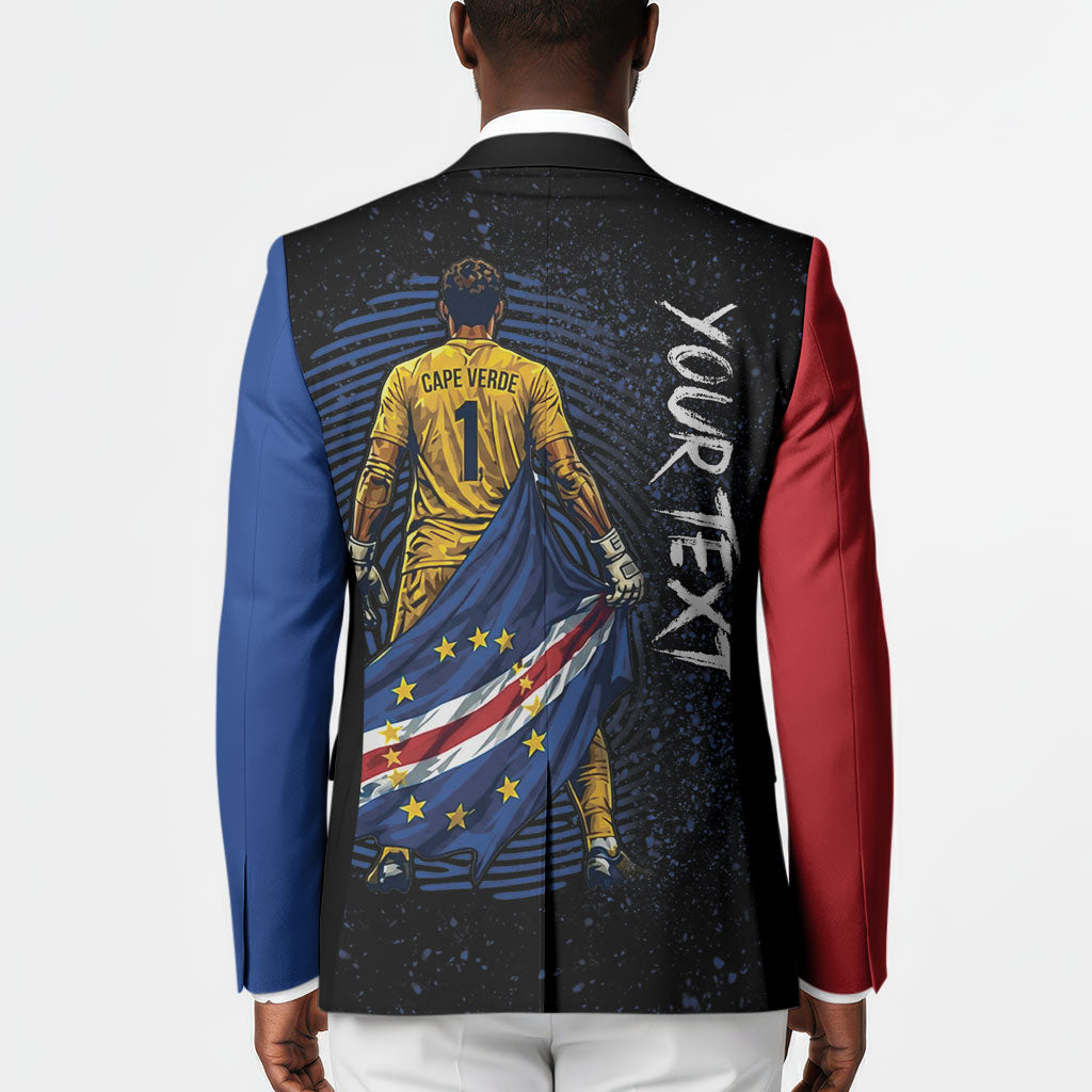 Cape Verde Goalkeeper Personalized Blazer 40 Years Old 27 Shots Zero Goals Vintage