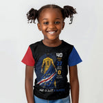 Cape Verde Goalkeeper Personalized Kid T shirt 40 Years Old 27 Shots Zero Goals Vintage