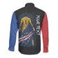 Cape Verde Goalkeeper Personalized Long Sleeve Button Shirt 40 Years Old 27 Shots Zero Goals Vintage