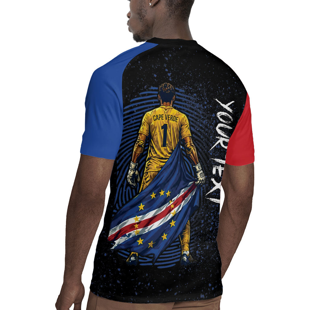 Cape Verde Goalkeeper Personalized Rugby Jersey 40 Years Old 27 Shots Zero Goals Vintage
