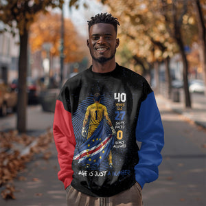 Cape Verde Goalkeeper Personalized Sweatshirt 40 Years Old 27 Shots Zero Goals Vintage