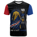 Cape Verde Goalkeeper Personalized T shirt 40 Years Old 27 Shots Zero Goals Vintage