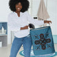Bafokeng Rabbit Crown Palesa ea kharanium Laundry Basket Blue Seanamarena Basotho Blanket Inspired