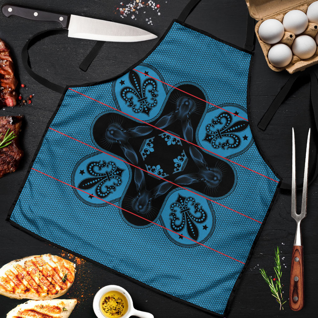 Bafokeng Rabbit Crown Palesa ea kharanium Apron Blue Seanamarena Basotho Blanket Inspired