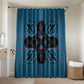 Bafokeng Rabbit Crown Palesa ea kharanium Bathroom Set Blue Seanamarena Basotho Blanket Inspired