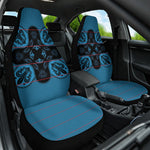 Bafokeng Rabbit Crown Palesa ea kharanium Car Seat Cover Blue Seanamarena Basotho Blanket Inspired