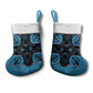 Bafokeng Rabbit Crown Palesa ea kharanium Christmas Stocking Blue Seanamarena Basotho Blanket Inspired