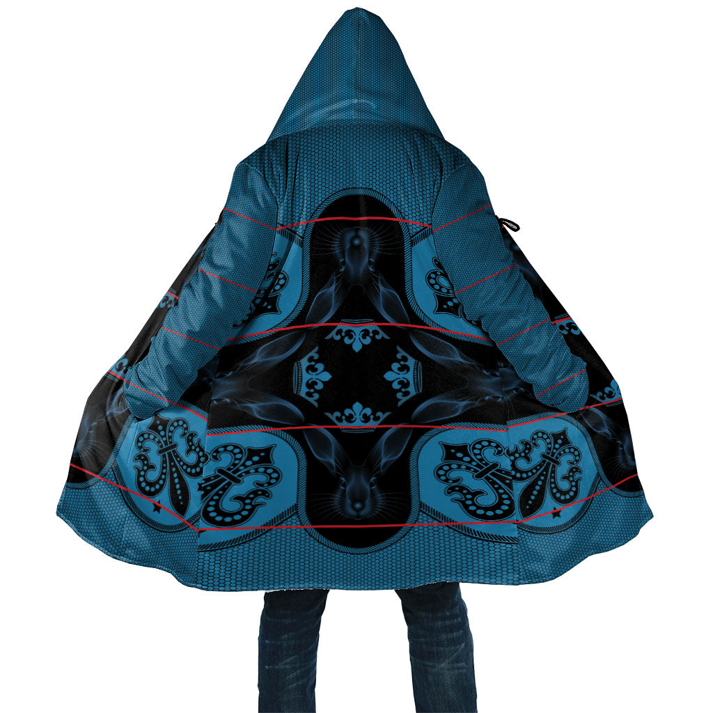 Bafokeng Rabbit Crown Palesa ea kharanium Cloak Blue Seanamarena Basotho Blanket Inspired