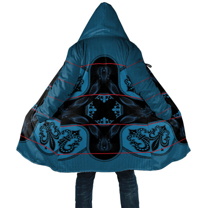 Bafokeng Rabbit Crown Palesa ea kharanium Cloak Blue Seanamarena Basotho Blanket Inspired