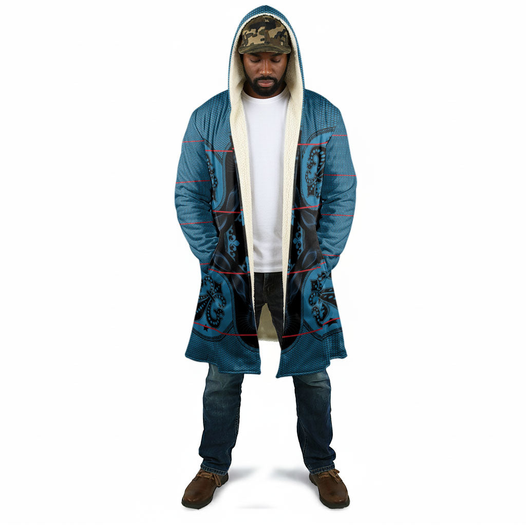 Bafokeng Rabbit Crown Palesa ea kharanium Cloak Blue Seanamarena Basotho Blanket Inspired