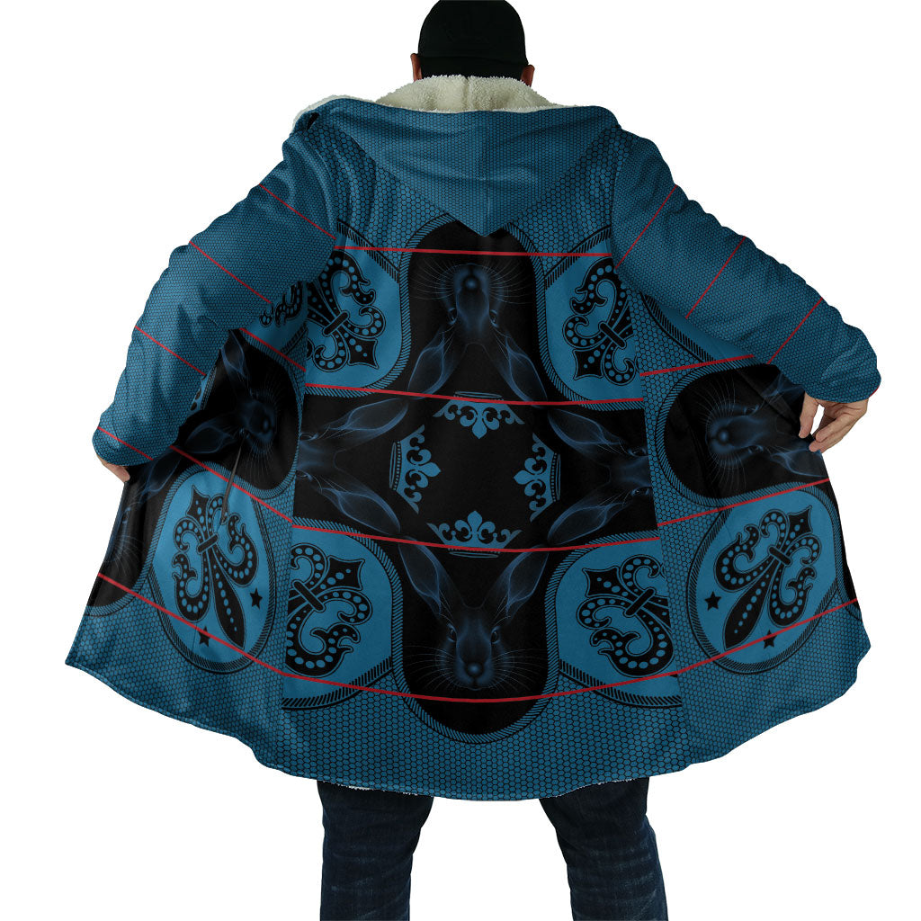 Bafokeng Rabbit Crown Palesa ea kharanium Cloak Blue Seanamarena Basotho Blanket Inspired