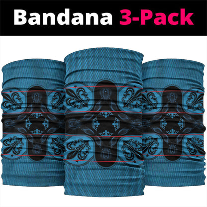 Bafokeng Rabbit Crown Palesa ea kharanium Neck Gaiter Blue Seanamarena Basotho Blanket Inspired