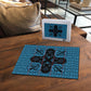 Bafokeng Rabbit Crown Palesa ea kharanium Puzzle Blue Seanamarena Basotho Blanket Inspired