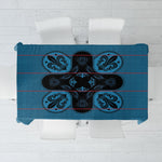 Bafokeng Rabbit Crown Palesa ea kharanium Tablecloth Blue Seanamarena Basotho Blanket Inspired