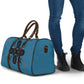 Bafokeng Rabbit Crown Palesa ea kharanium Travel Bag Blue Seanamarena Basotho Blanket Inspired