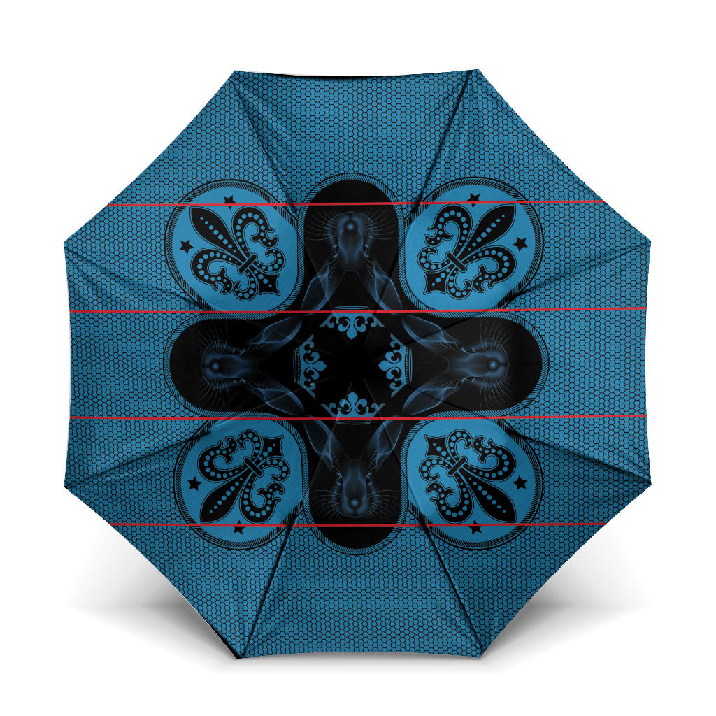Bafokeng Rabbit Crown Palesa ea kharanium Umbrella Blue Seanamarena Basotho Blanket Inspired
