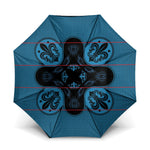 Bafokeng Rabbit Crown Palesa ea kharanium Umbrella Blue Seanamarena Basotho Blanket Inspired