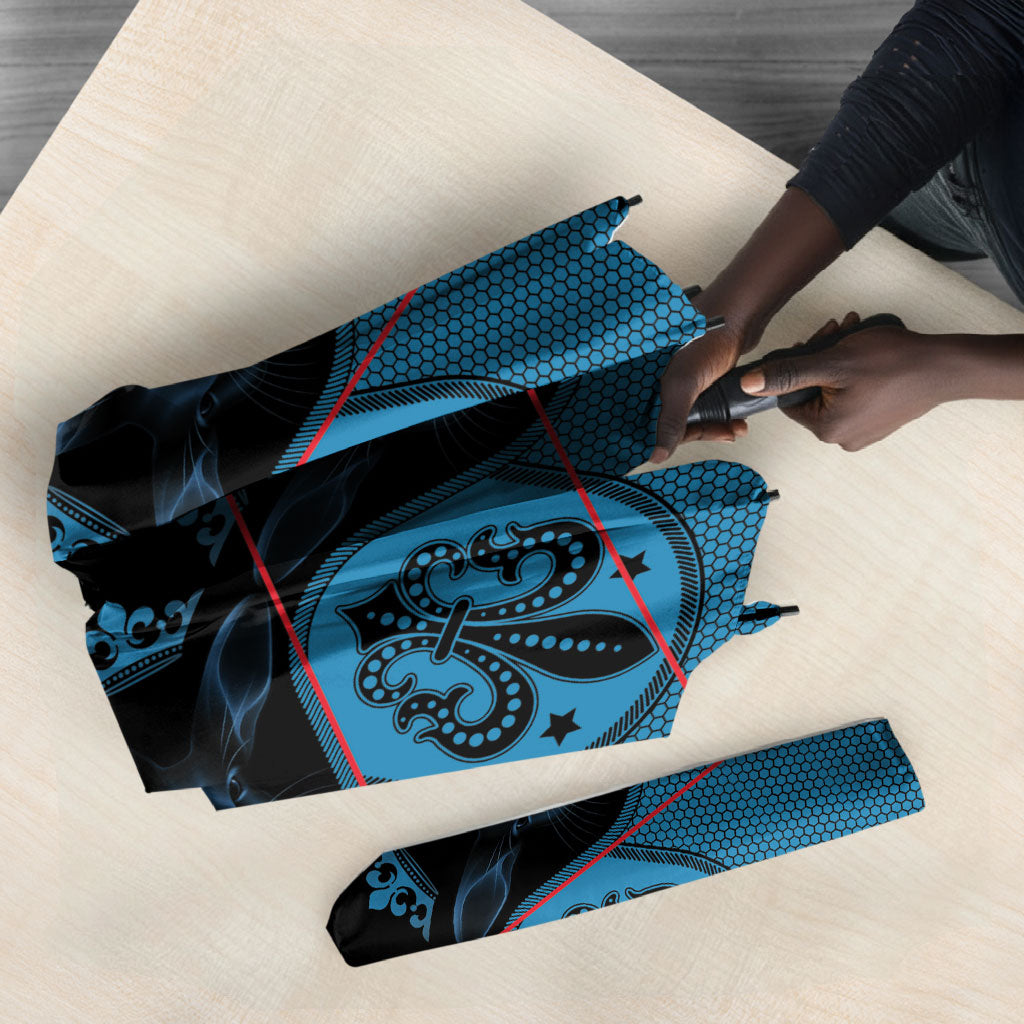 Bafokeng Rabbit Crown Palesa ea kharanium Umbrella Blue Seanamarena Basotho Blanket Inspired