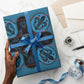 Bafokeng Rabbit Crown Palesa ea kharanium Wrapping Paper Blue Seanamarena Basotho Blanket Inspired