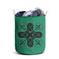 Bafokeng Rabbit Crown Palesa ea kharanium Laundry Basket Green Seanamarena Basotho Blanket Inspired
