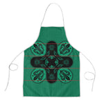 Bafokeng Rabbit Crown Palesa ea kharanium Apron Green Seanamarena Basotho Blanket Inspired