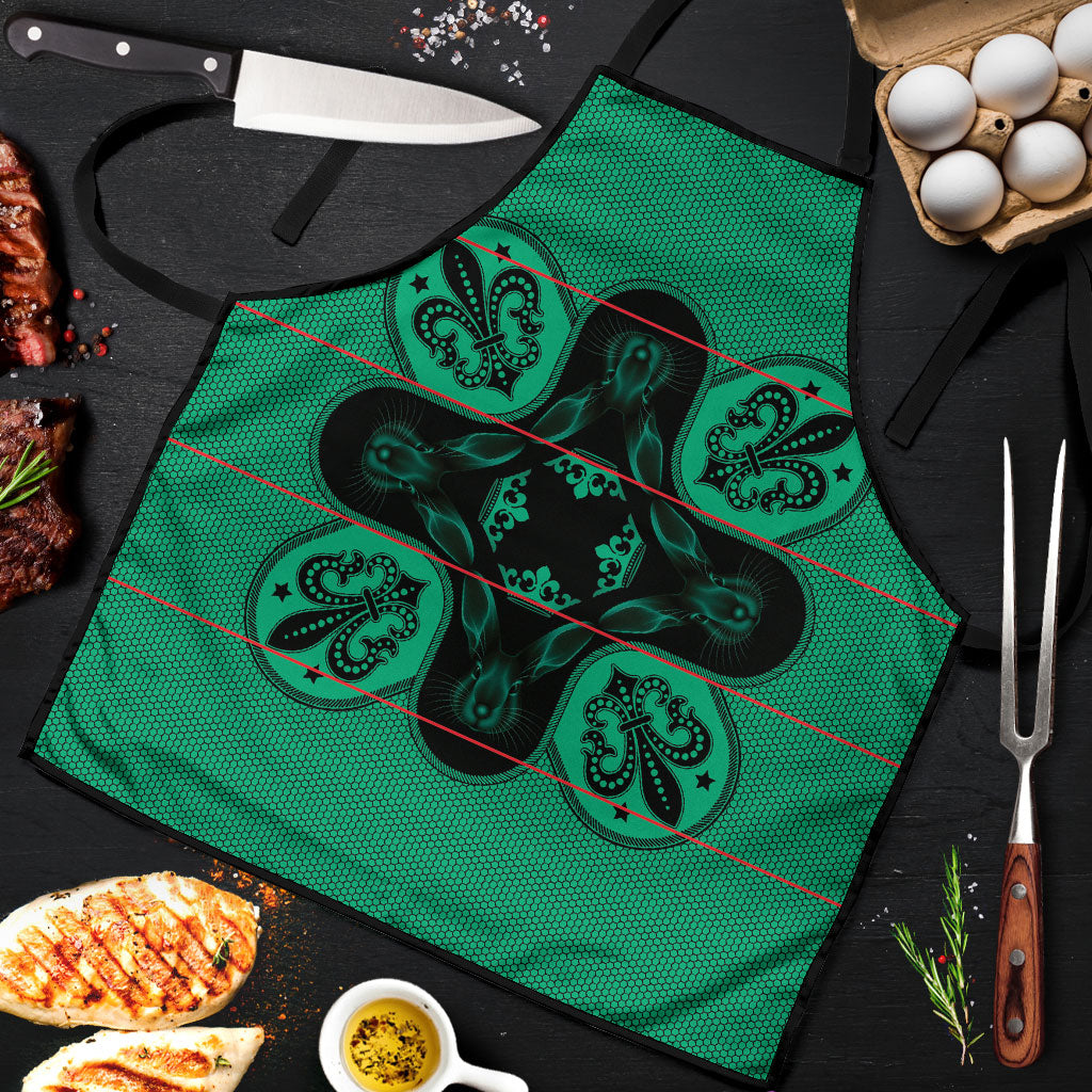 Bafokeng Rabbit Crown Palesa ea kharanium Apron Green Seanamarena Basotho Blanket Inspired